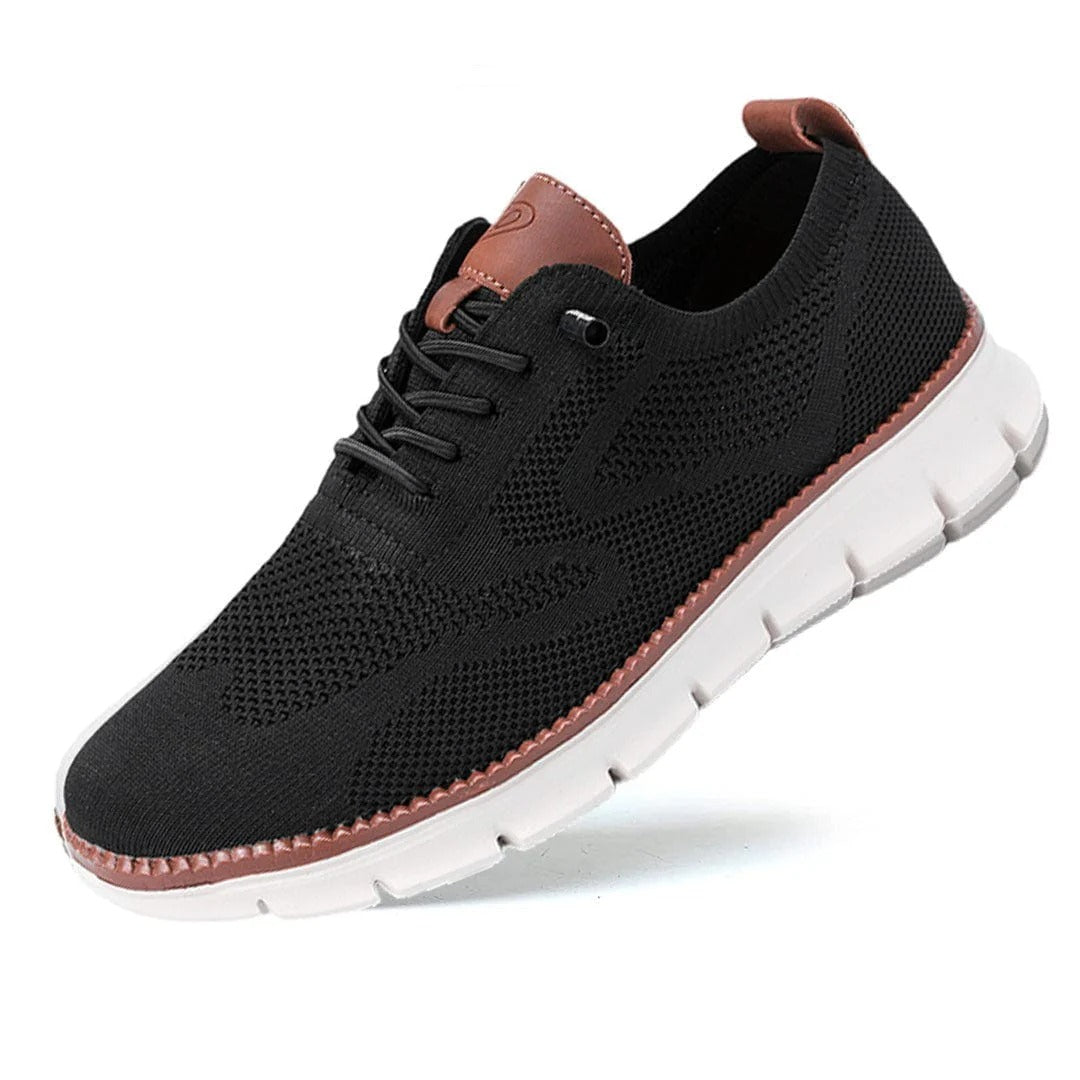 Buty casualowe sznurowane z teksturowaną podeszwą – widok produktu 17 | Ionotix
