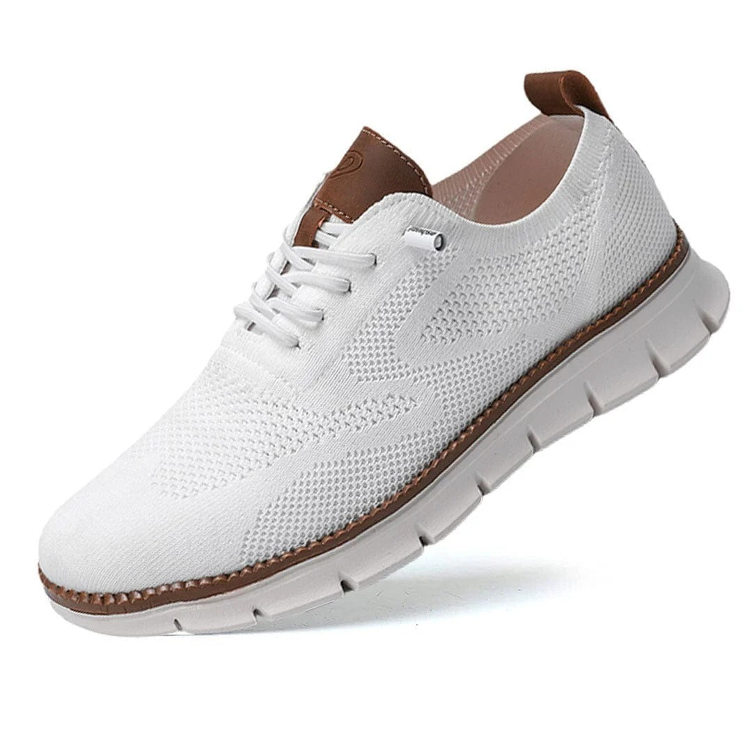 Buty casualowe sznurowane z teksturowaną podeszwą – widok produktu 18 | Ionotix