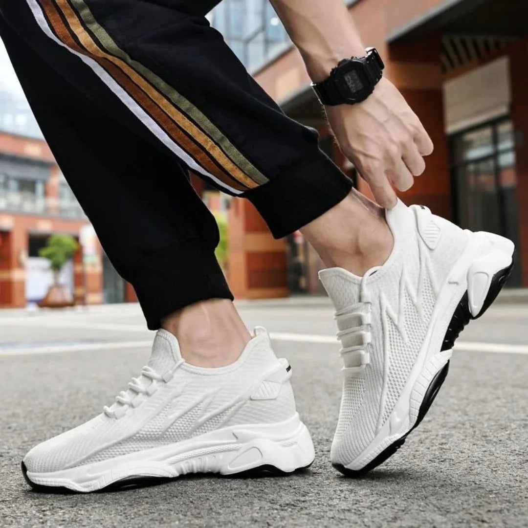 Buty sportowe sznurowane na platformowej podeszwie – widok produktu 2 | Ionotix