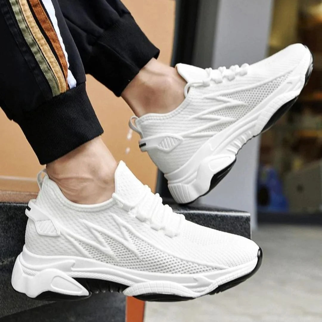 Buty sportowe sznurowane na platformowej podeszwie – widok produktu 3 | Ionotix