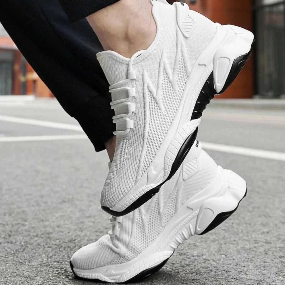 Buty sportowe sznurowane na platformowej podeszwie – widok produktu 4 | Ionotix