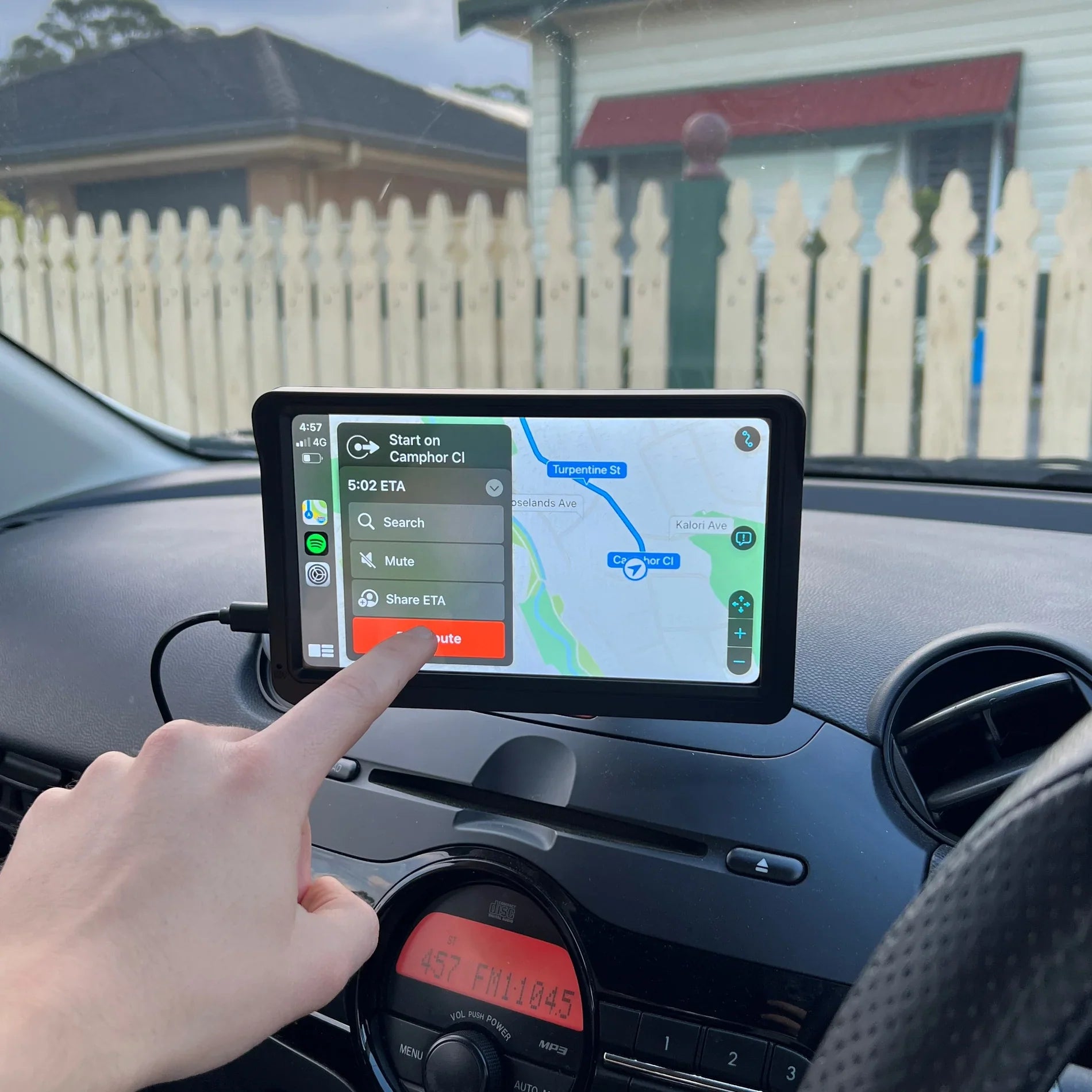 Carvisto – ekran CarPlay do auta – montaż w 5 minut – widok produktu 12 | Ionotix