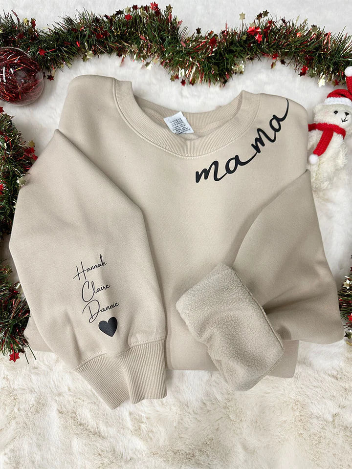 Personalizowana bluza Cuddelio z haftowanymi imionami na rękawie
