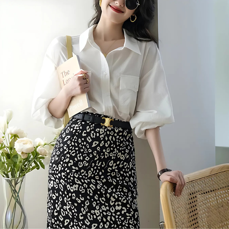 Cuve-Belt – damski pasek – złota elegancja i wyrafinowany design – widok produktu 3 | Ionotix