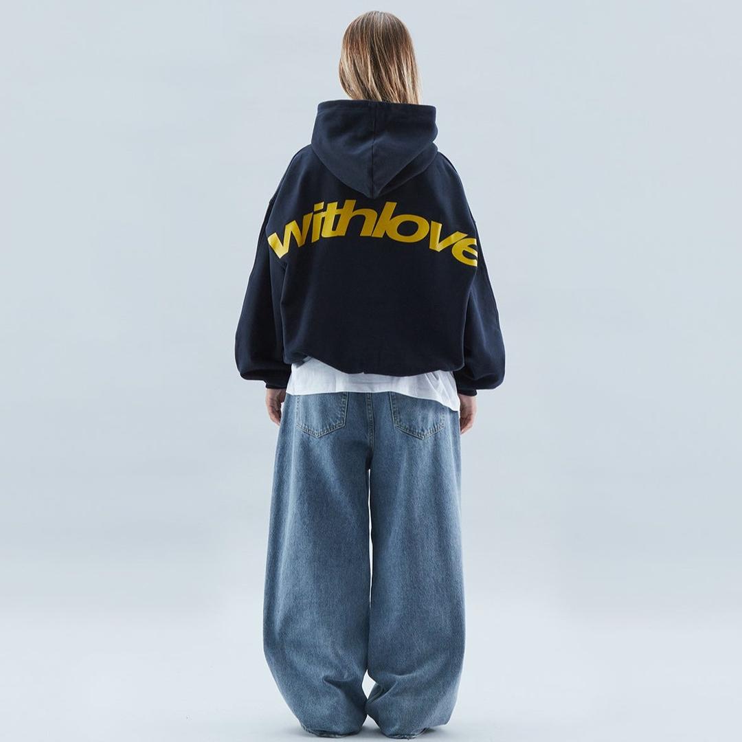 Damska Bluza Oversize Z Nadrukiem – Nowoczesna – widok produktu 1 | Ionotix