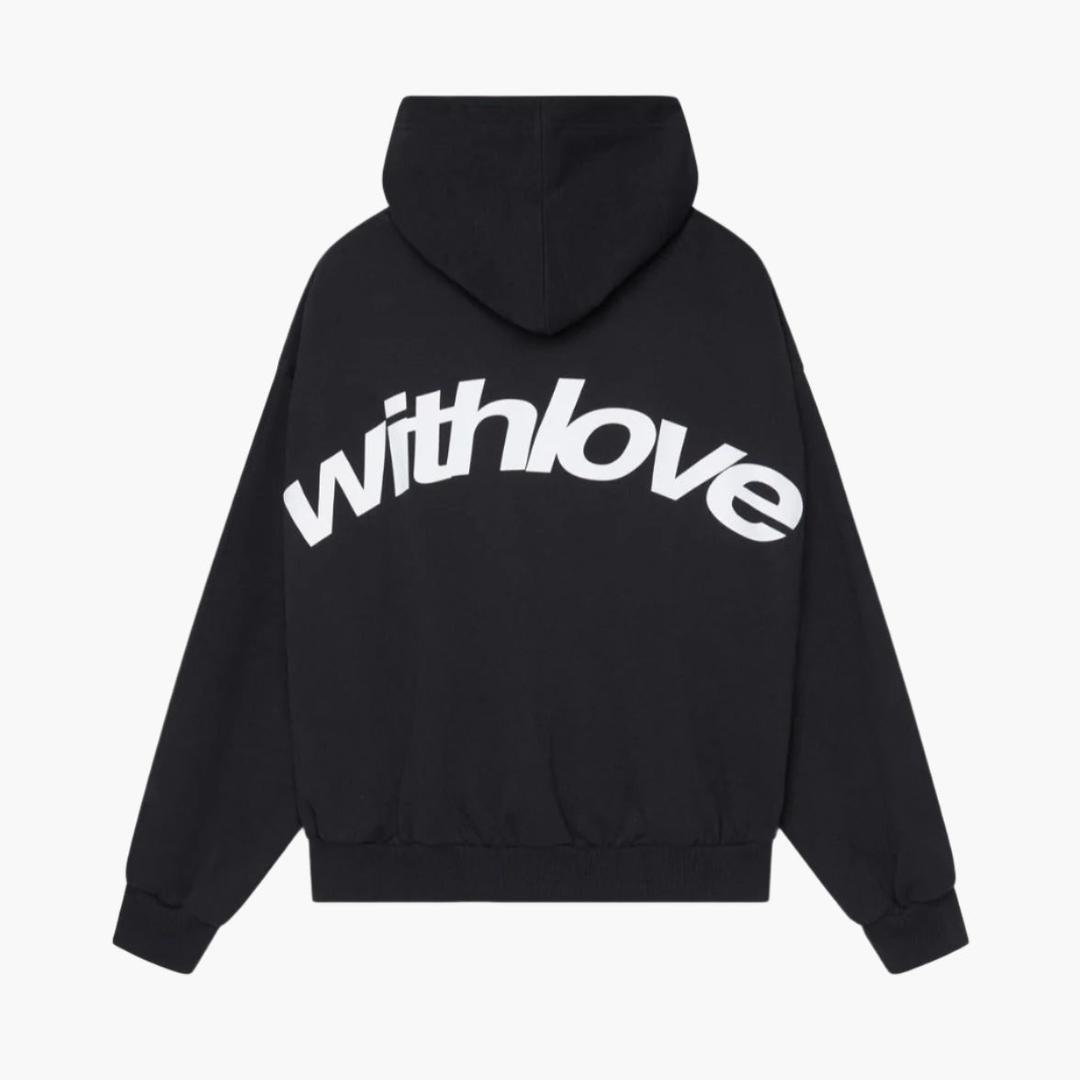 Damska Bluza Oversize Z Nadrukiem – Nowoczesna – widok produktu 7 | Ionotix
