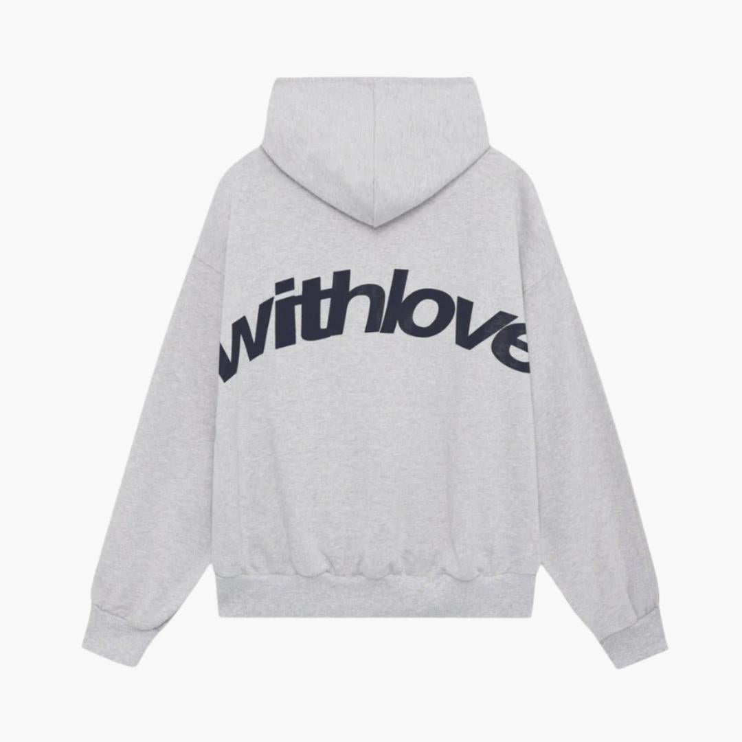 Damska Bluza Oversize Z Nadrukiem – Nowoczesna – widok produktu 10 | Ionotix
