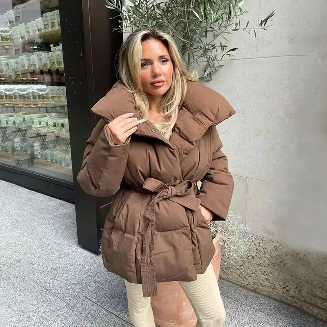 Damska Zimowa Kurtka Puchowa – Stylowa – widok produktu 6 | Ionotix
