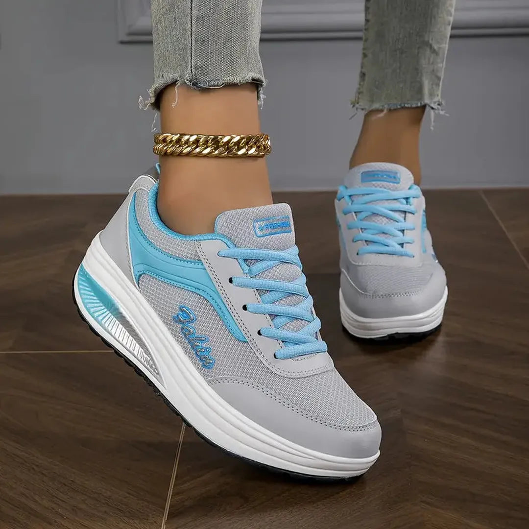 Damskie casualowe sneakersy sznurowane do codziennego użytku – widok produktu 5 | Ionotix