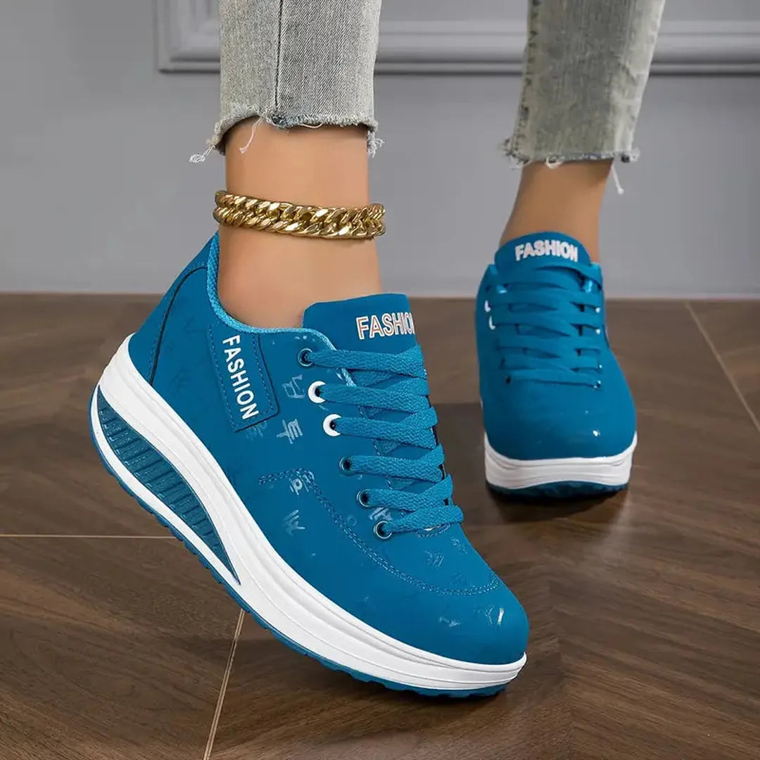 Damskie casualowe sneakersy sznurowane do codziennego użytku – widok produktu 7 | Ionotix
