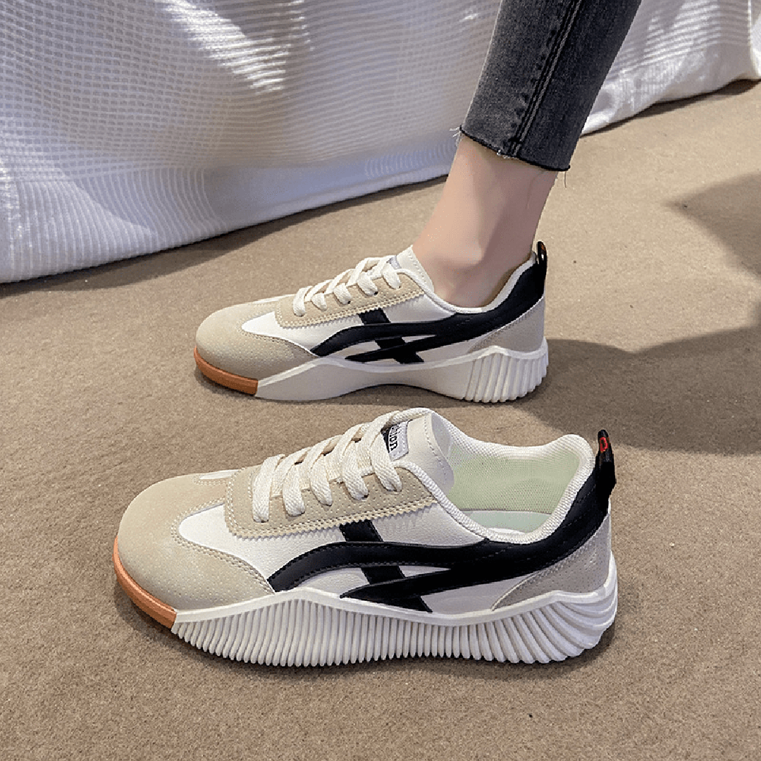 Damskie Casualowe Sneakersy – Sznurowane – widok produktu 1 | Ionotix