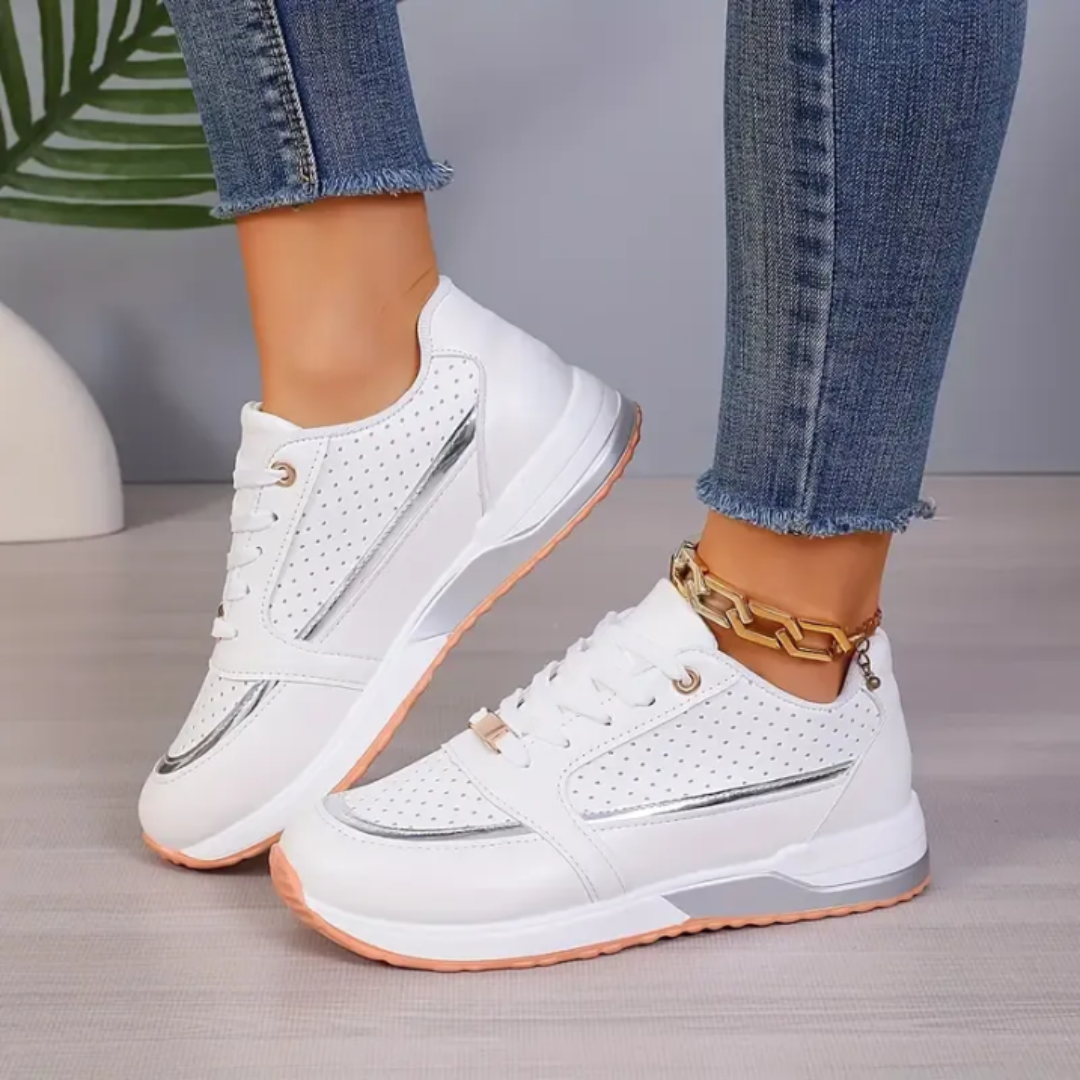 Damskie Codzienne Sneakersy – Sznurowane – widok produktu 1 | Ionotix