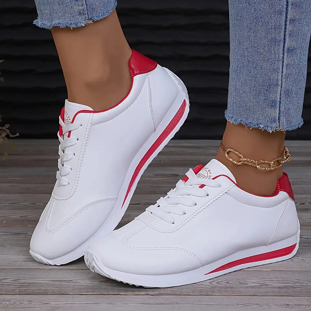 Damskie Sznurowane Casualowe Sneakersy – Codzienne Użytkowanie – widok produktu 4 | Ionotix