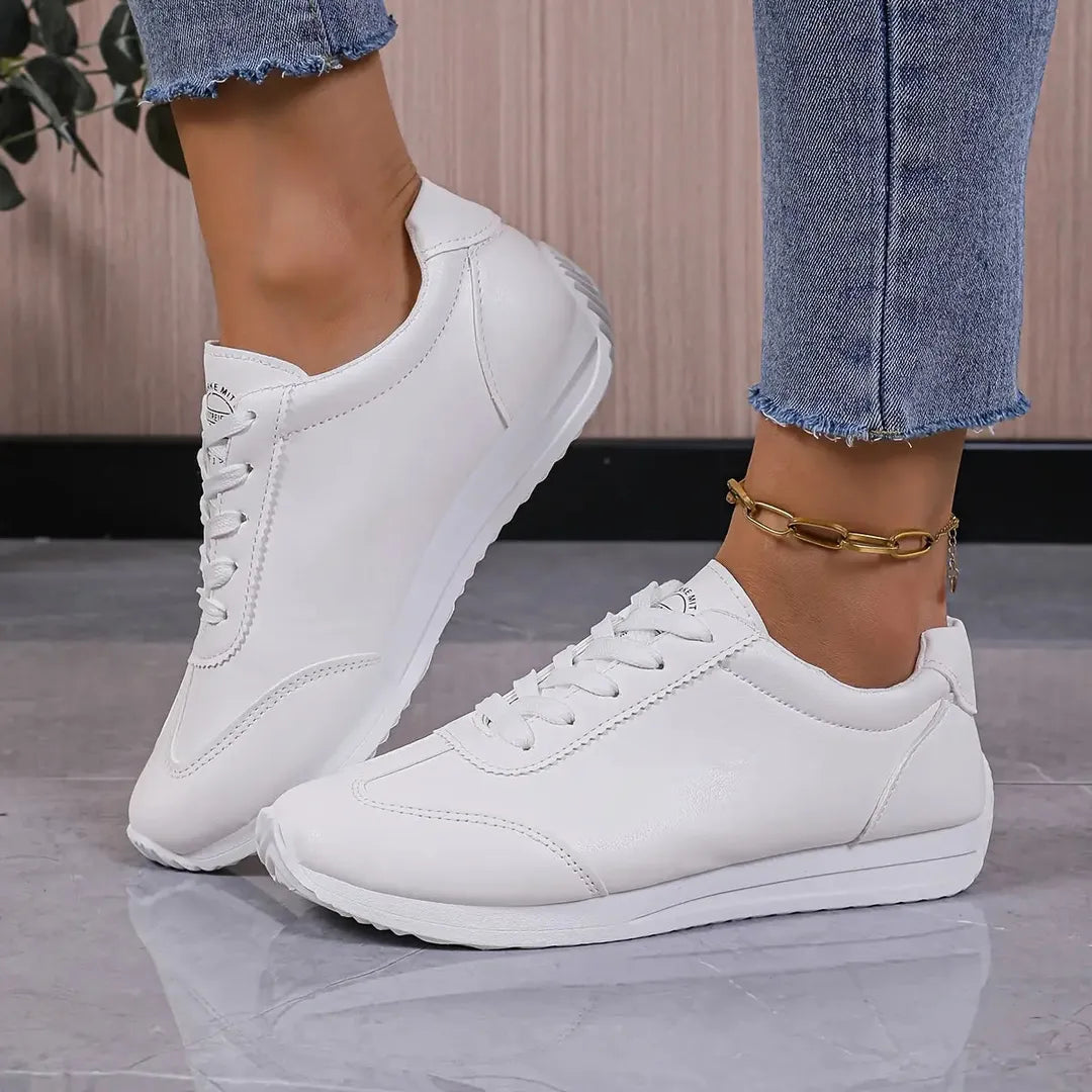 Damskie Sznurowane Casualowe Sneakersy – Codzienne Użytkowanie – widok produktu 6 | Ionotix