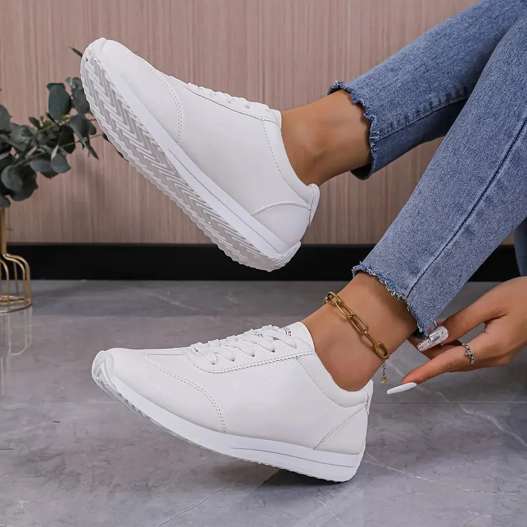 Damskie Sznurowane Casualowe Sneakersy – Codzienne Użytkowanie – widok produktu 9 | Ionotix
