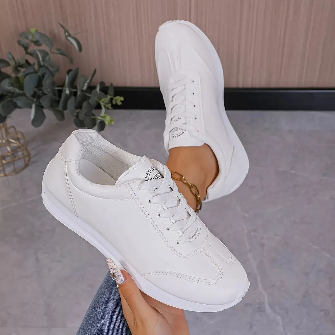 Damskie Sznurowane Casualowe Sneakersy – Codzienne Użytkowanie – widok produktu 11 | Ionotix