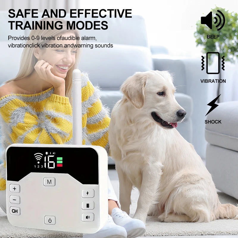 Dogivio – obroża treningowa dla psa – ogrodzenie 2 w 1 – widok produktu 6 | Ionotix