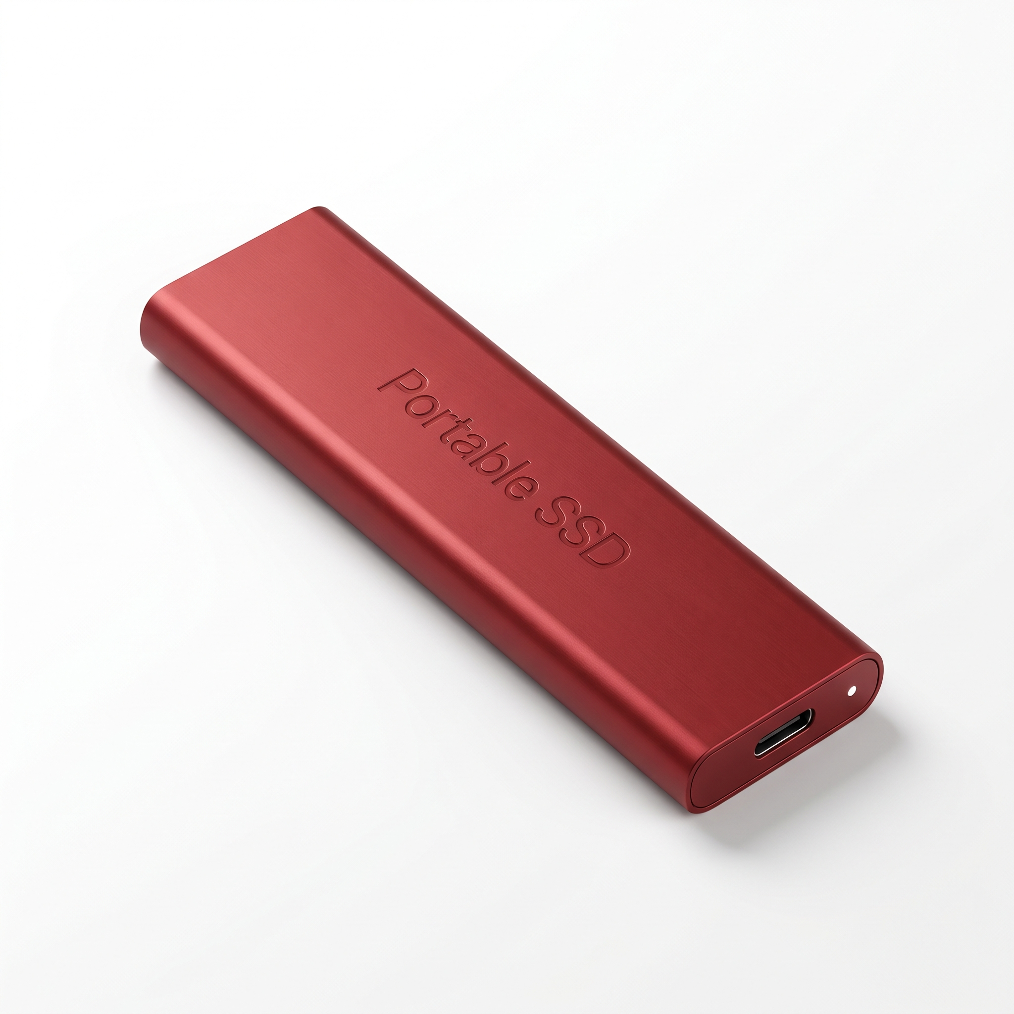 Dysk zewnetrzny 4TB USB-C - Czerwony