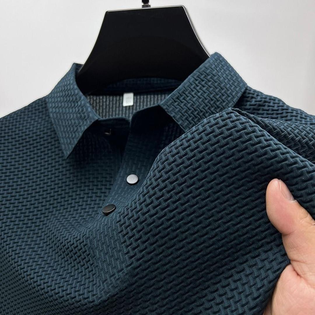Dzianinowa koszulka polo z krótkim rękawem – widok produktu 5 | Ionotix