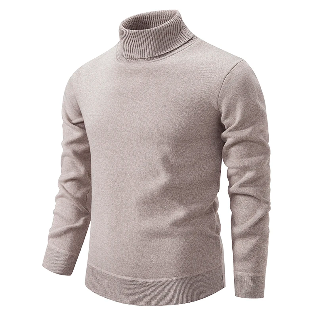 Dzianinowy sweter z golfem i długim rękawem – widok produktu 4 | Ionotix