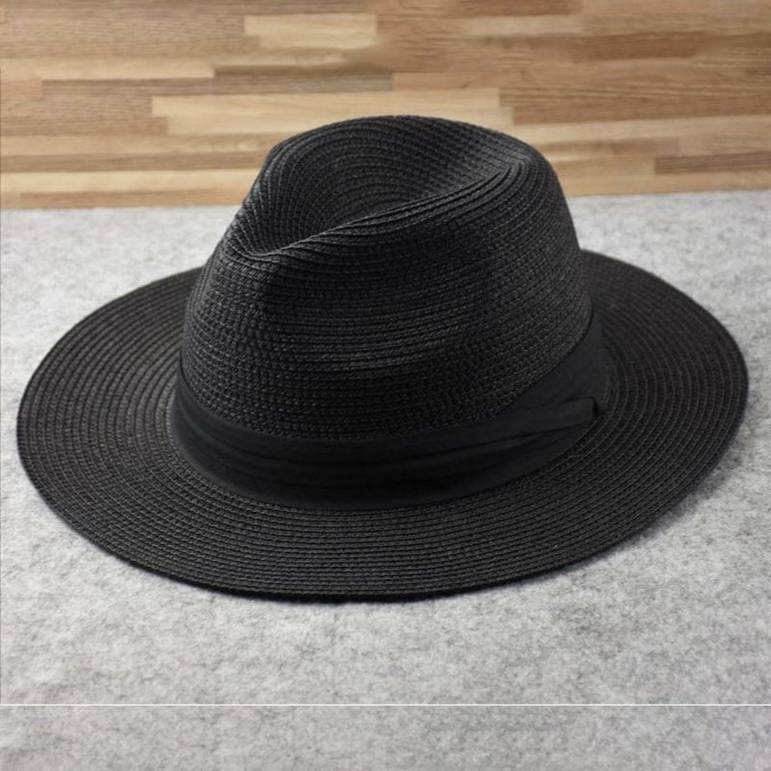 Filcowy kapelusz fedora z kontrastową opaską – widok produktu 9 | Ionotix
