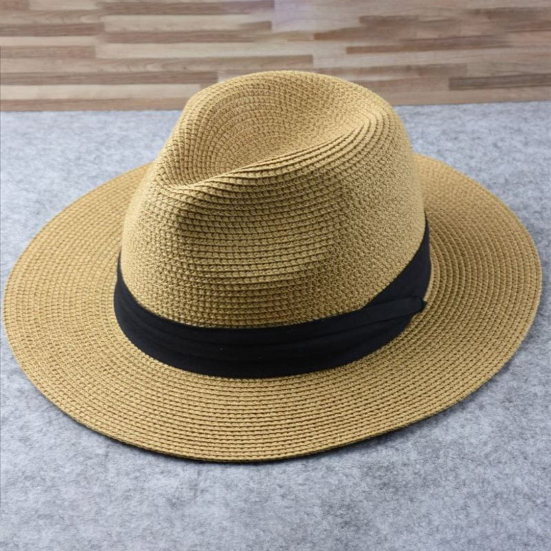 Filcowy kapelusz fedora z kontrastową opaską – widok produktu 12 | Ionotix