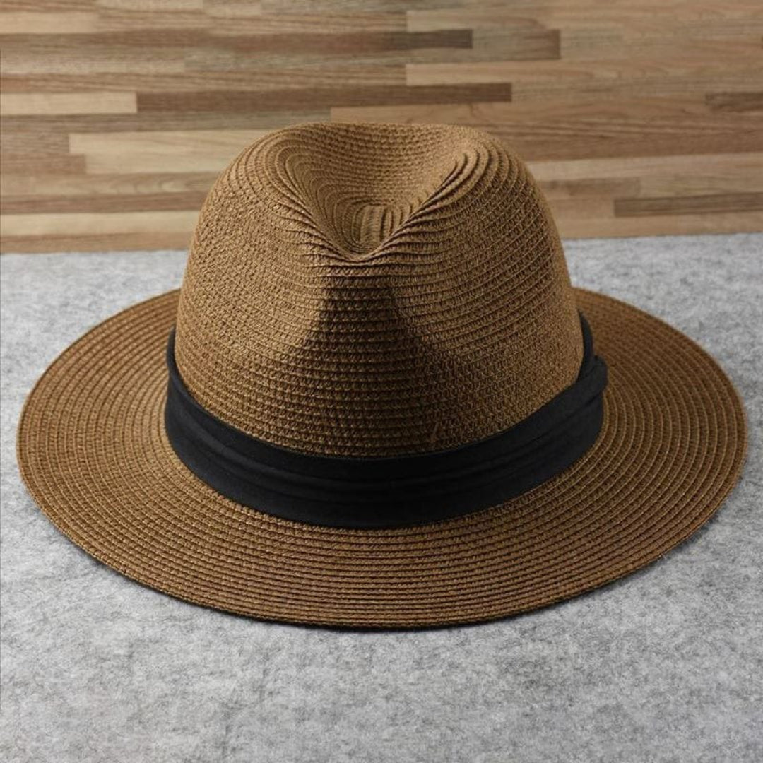 Filcowy kapelusz fedora z kontrastową opaską – widok produktu 13 | Ionotix