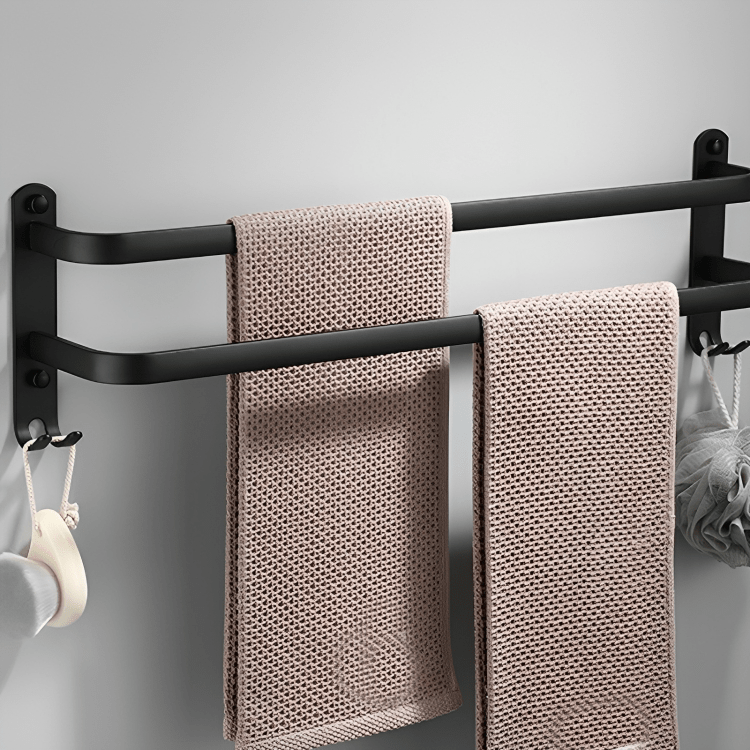 FlexRack – wisząca półka łazienkowa na ręczniki – widok produktu 7 | Ionotix