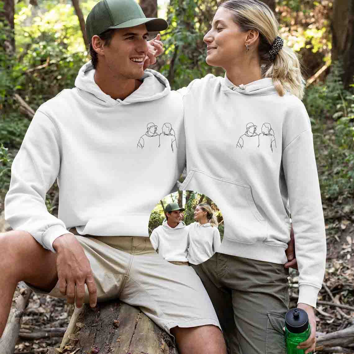 Haftiva – bluza z haftowanym zdjęciem – osobisty prezent – widok produktu 6 | Ionotix