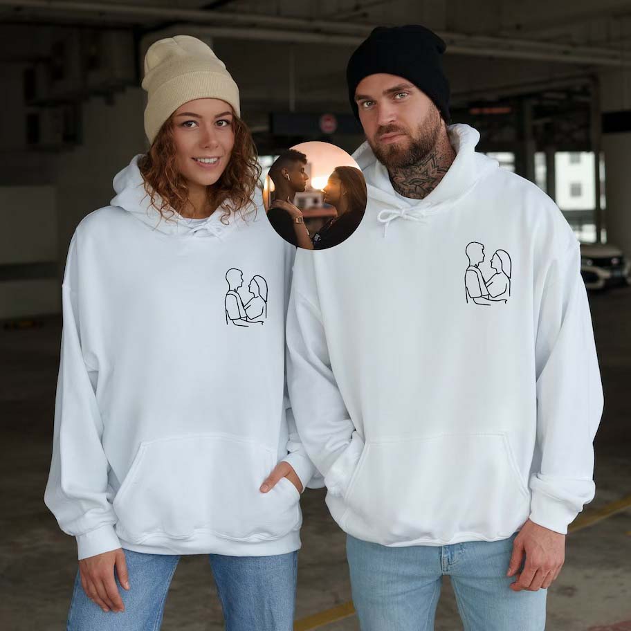 Haftiva – bluza z haftowanym zdjęciem – osobisty prezent – widok produktu 7 | Ionotix