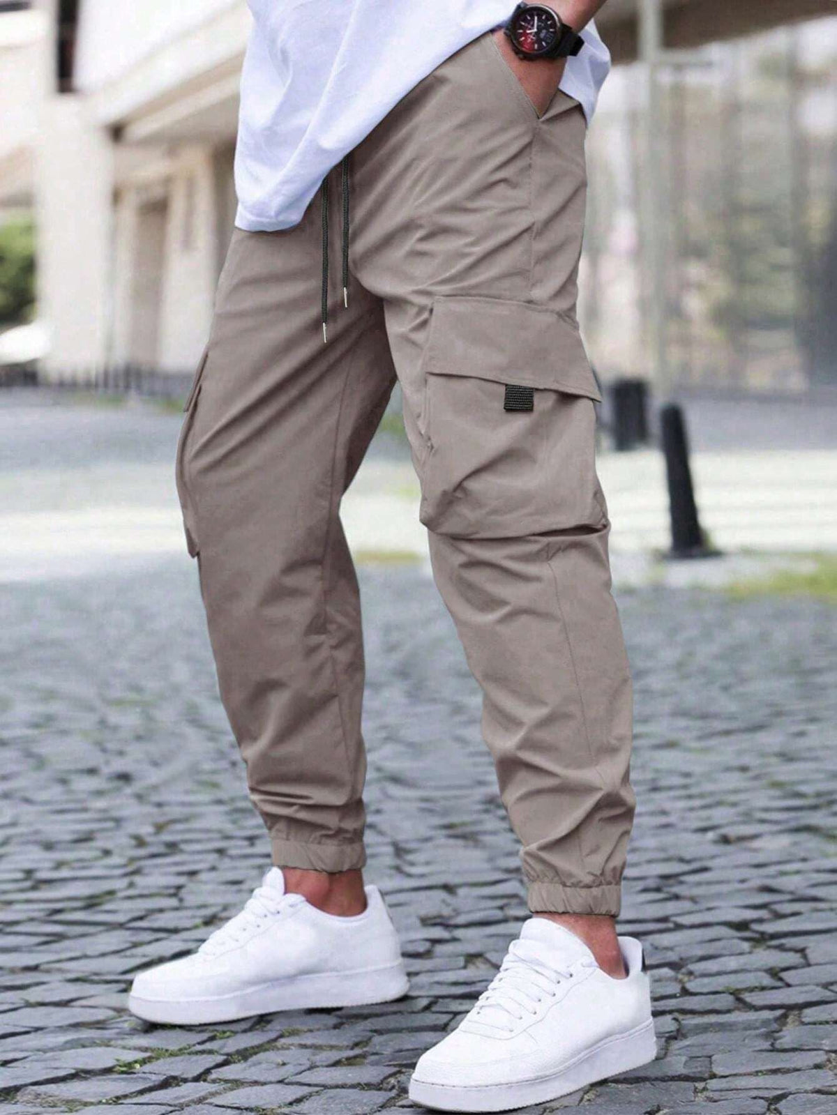 Joggery cargo męskie - bawełna – widok produktu 4 | Ionotix