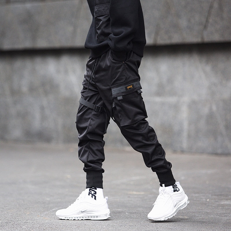 Joggery męskie techwear - kieszenie cargo – widok produktu 5 | Ionotix