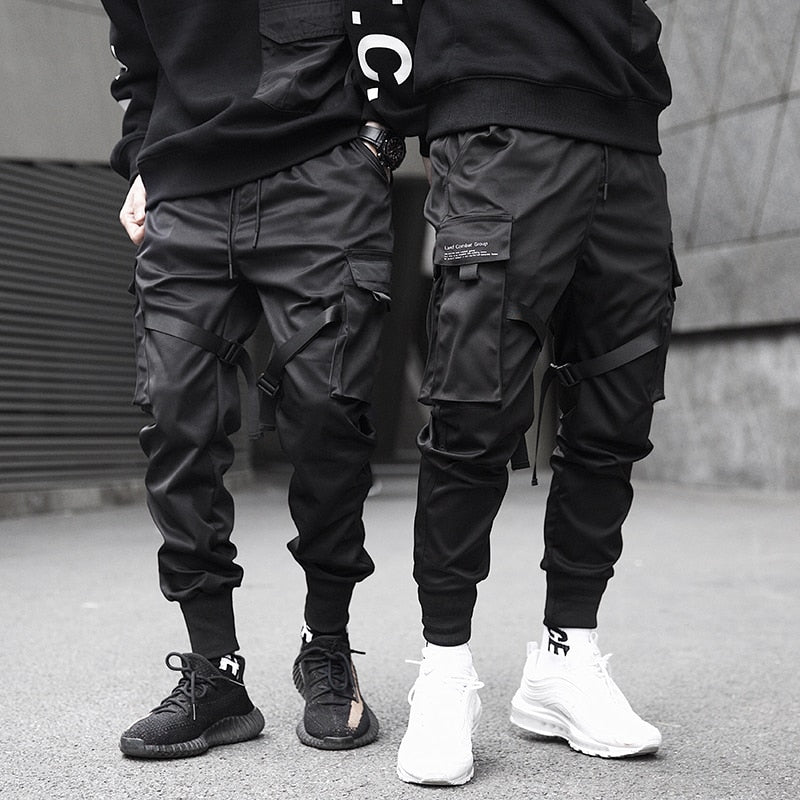 Joggery męskie techwear - kieszenie cargo – widok produktu 6 | Ionotix