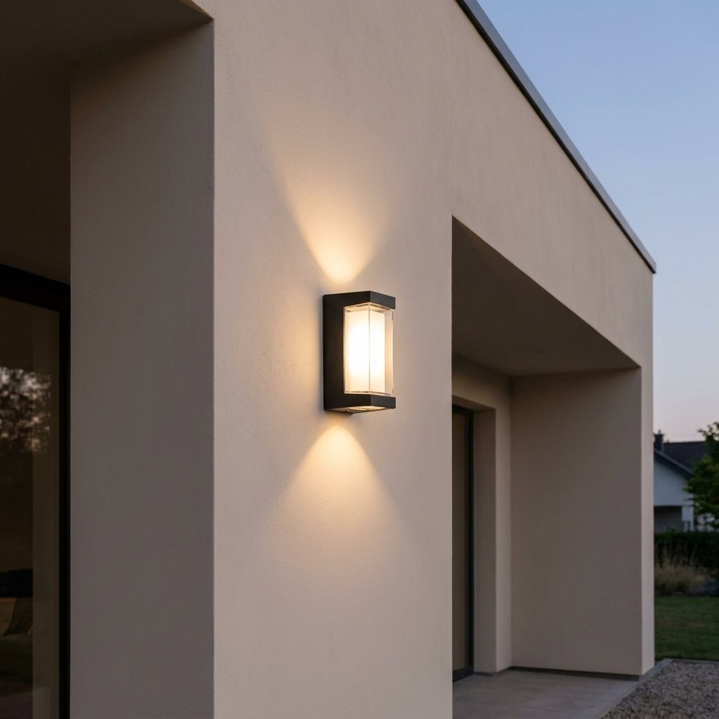 Kinkiet zewnętrzny LED - światło w górę i w dół – widok produktu 5 | Ionotix