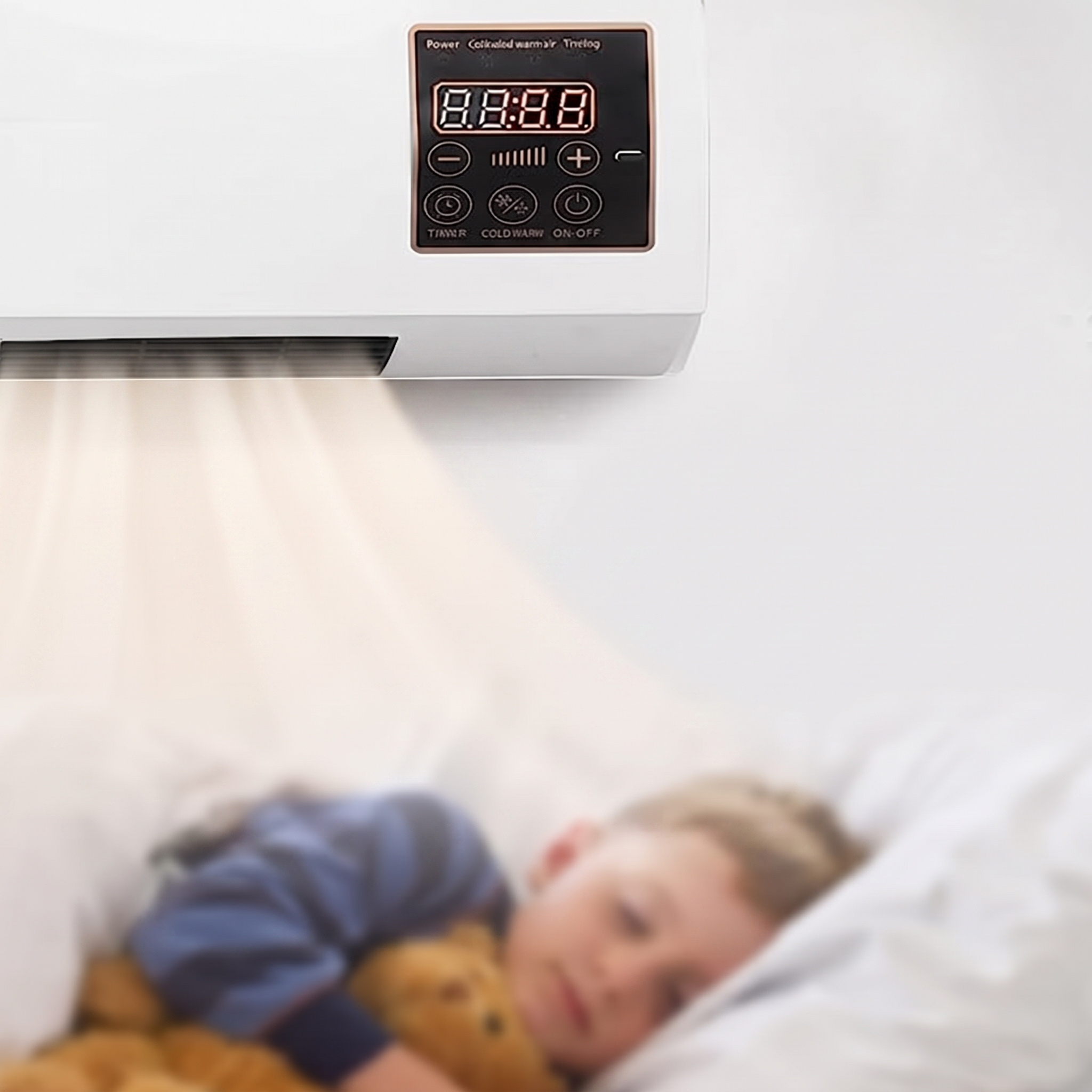 Wentylator ścienny 2w1 Ionotix – cichy nawiew w sypialni