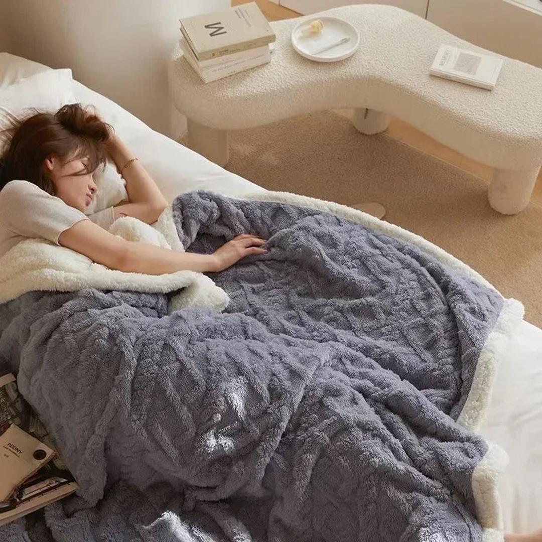 Koc zimowy polarowy do codziennego użytku – widok produktu 8 | Ionotix