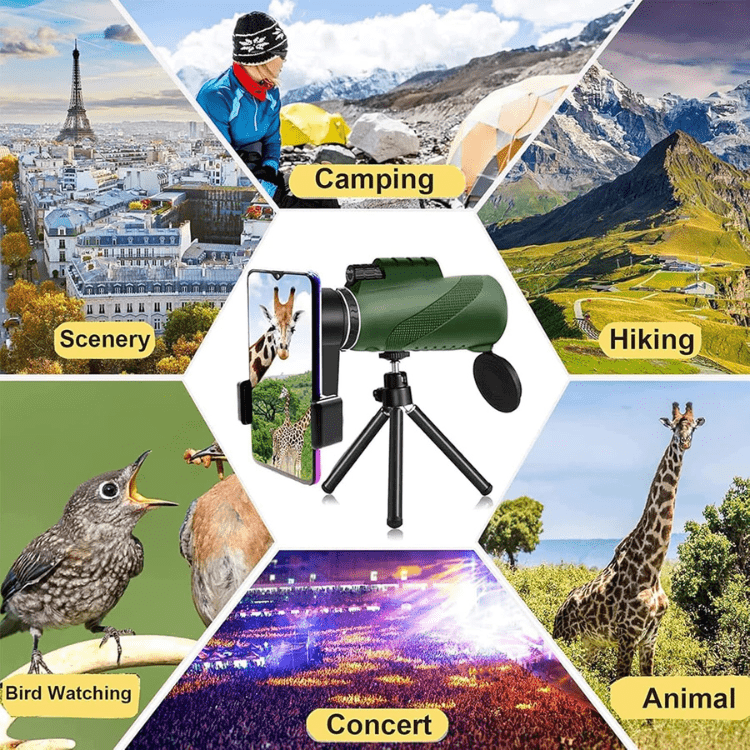 Kompaktowy monokular Ultra-Zoom 600x – widok produktu 2 | Ionotix