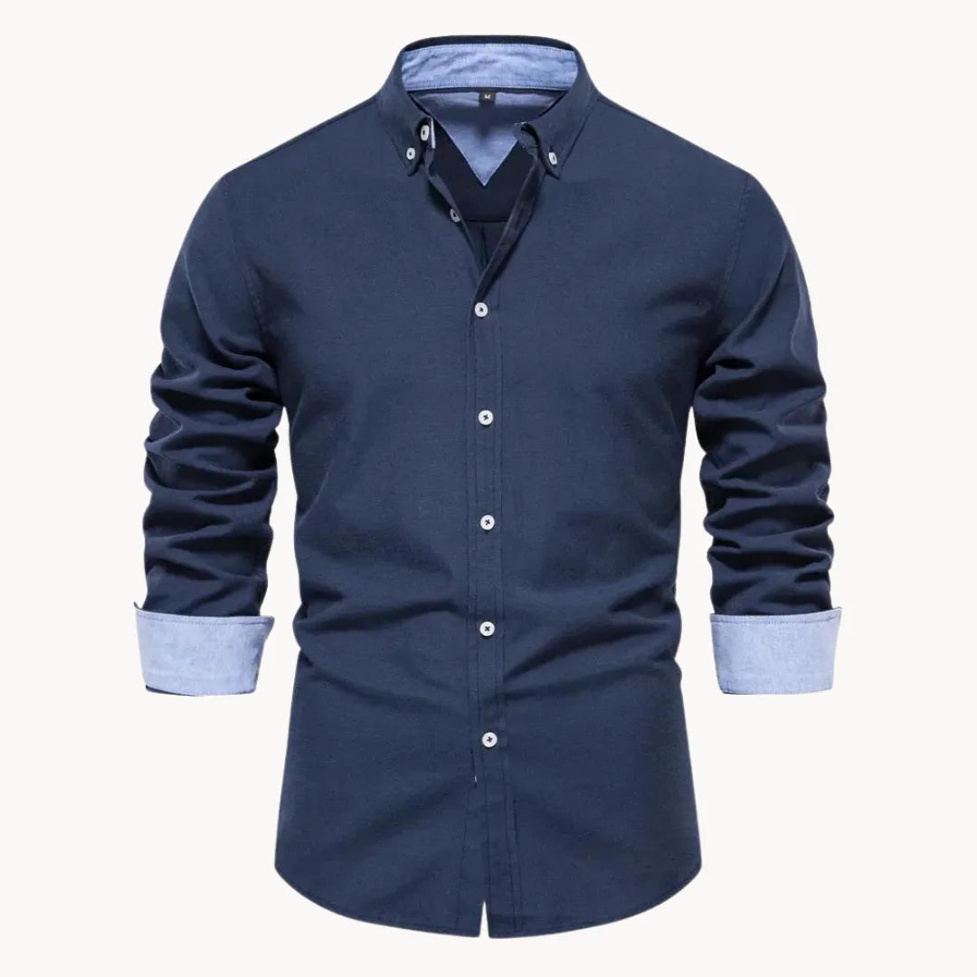 Koszula męska button-down - długi rękaw – widok produktu 2 | Ionotix