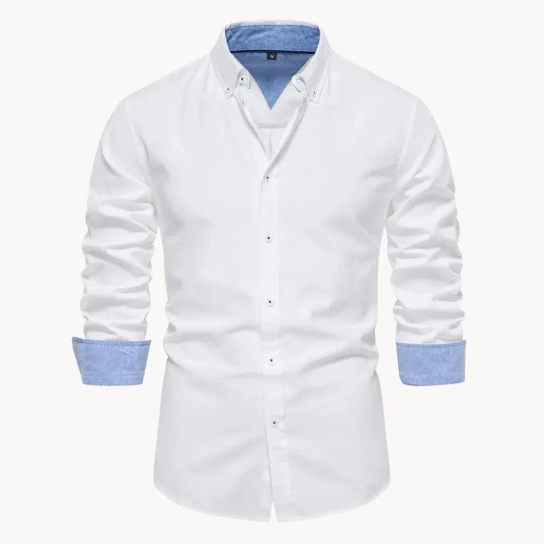 Koszula męska button-down - długi rękaw – widok produktu 5 | Ionotix