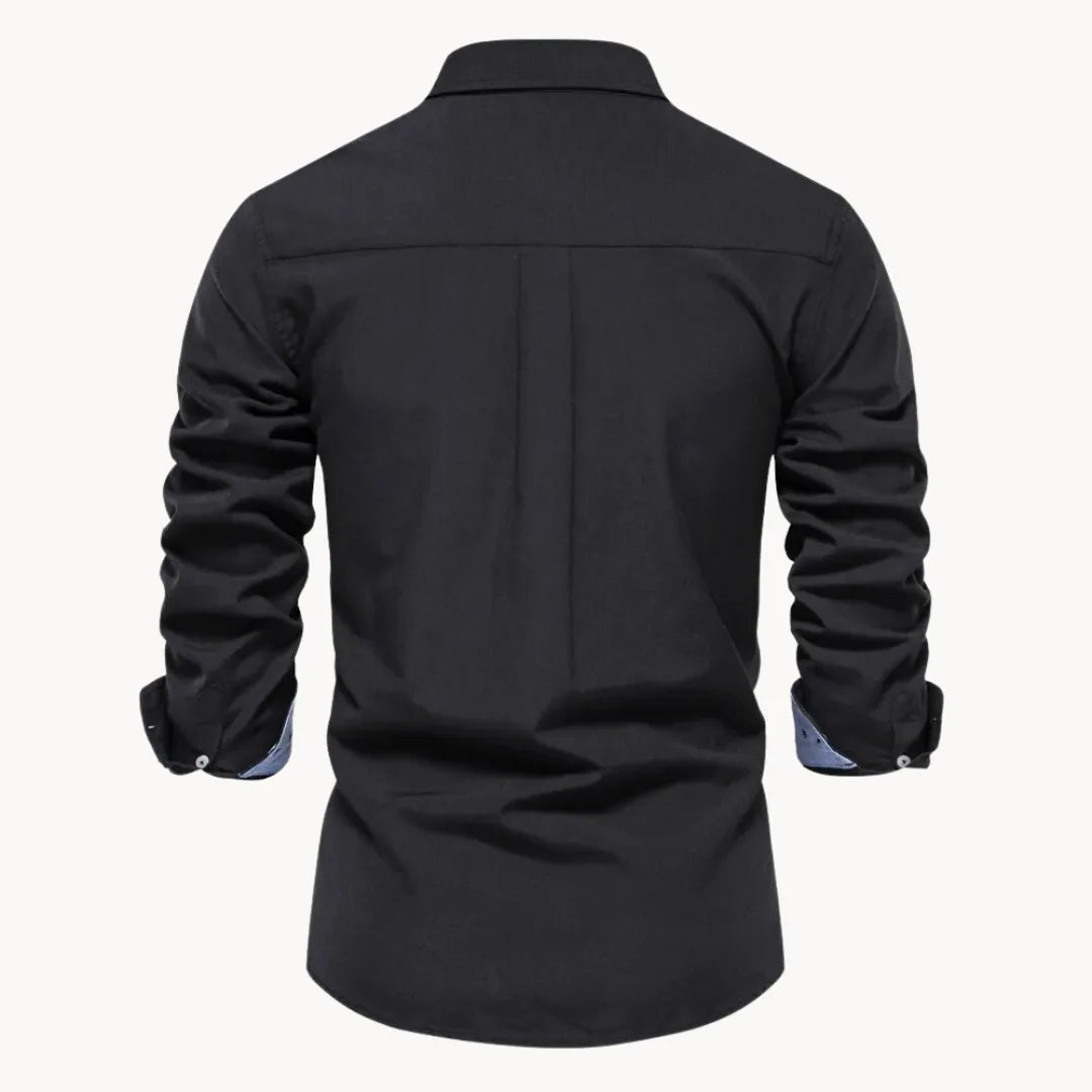Koszula męska button-down - długi rękaw – widok produktu 7 | Ionotix