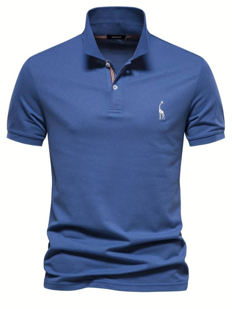 Koszulka polo z listwą guzikową i krótkim rękawem – widok produktu 2 | Ionotix