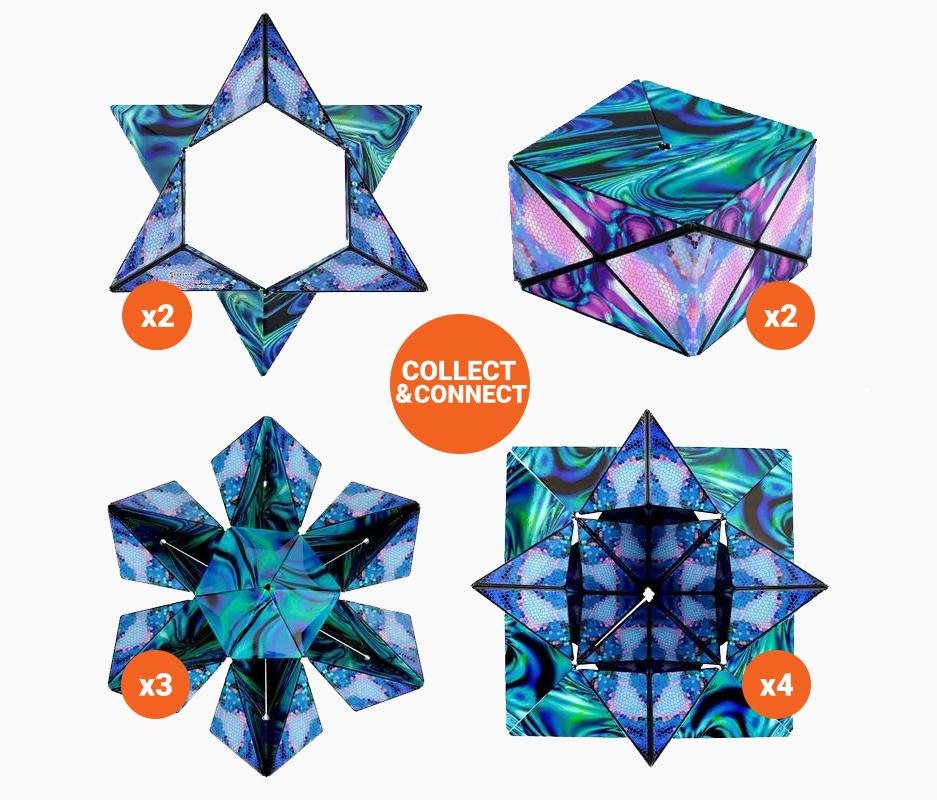 Kubelio – magnetyczna kostka antystresowa – fidget 3D – widok produktu 2 | Ionotix