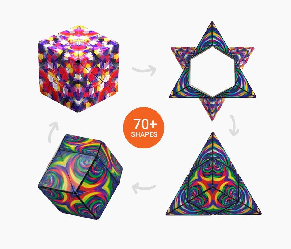 Kubelio – magnetyczna kostka antystresowa – fidget 3D – widok produktu 4 | Ionotix