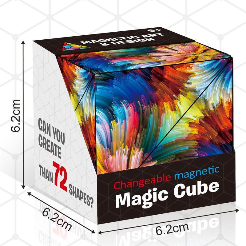 Kubelio – magnetyczna kostka antystresowa – fidget 3D – widok produktu 8 | Ionotix