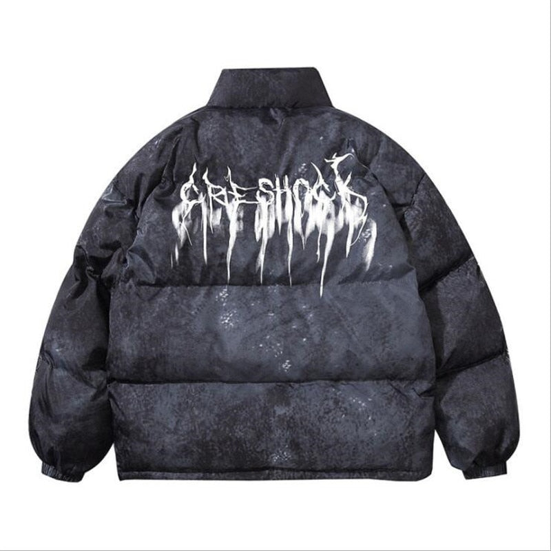 Kurtka puchowa streetwear - gęste wypełnienie – widok produktu 5 | Ionotix