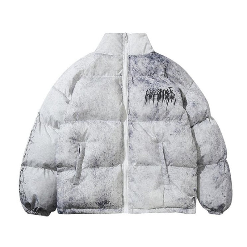 Kurtka puchowa streetwear - gęste wypełnienie – widok produktu 6 | Ionotix