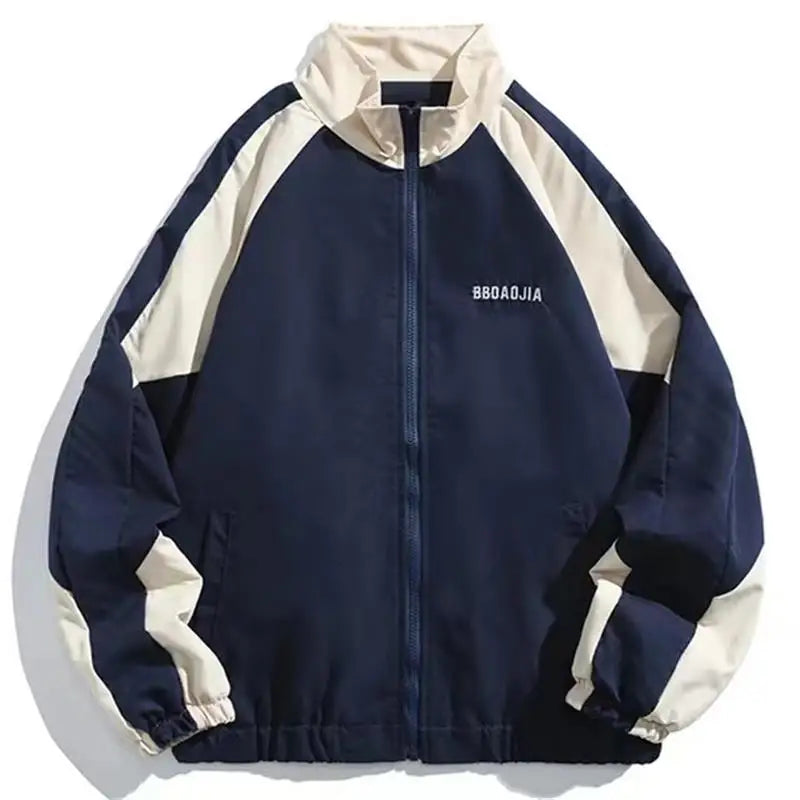 Kurtka wiatrówka unisex colour block - stójka – widok produktu 1 | Ionotix
