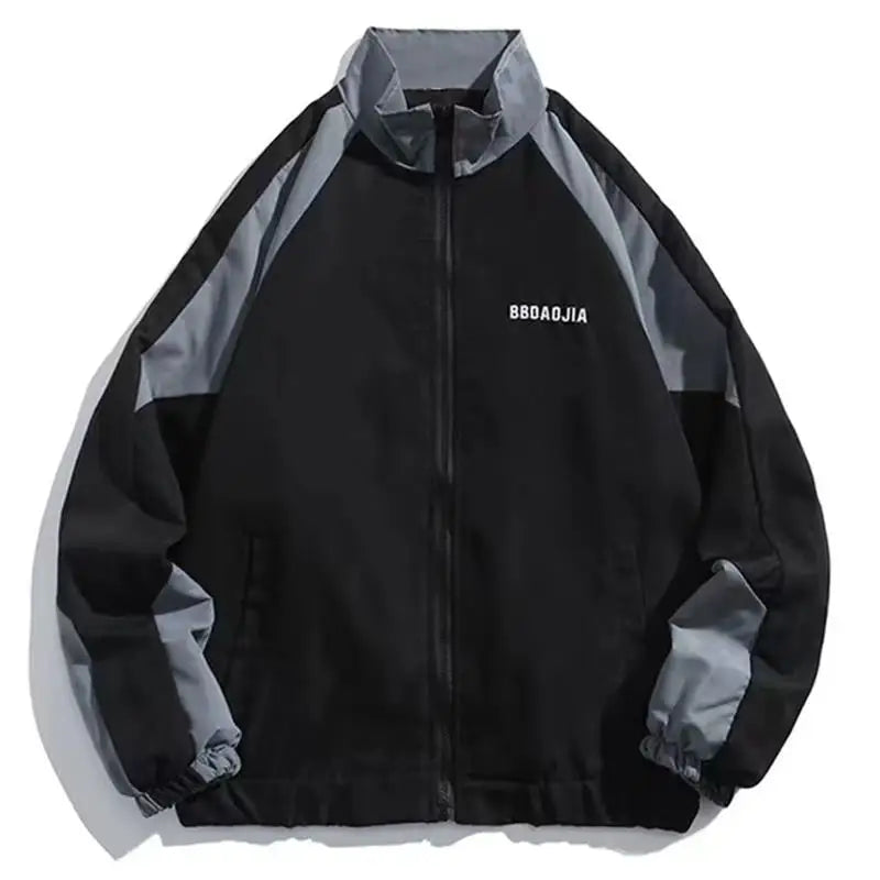 Kurtka wiatrówka unisex colour block - stójka – widok produktu 2 | Ionotix
