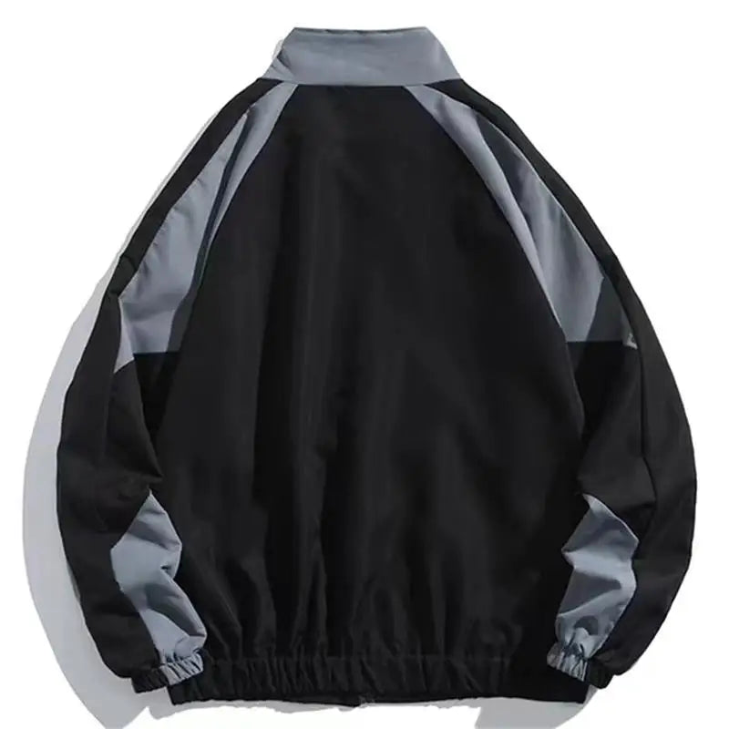 Kurtka wiatrówka unisex colour block - stójka – widok produktu 4 | Ionotix