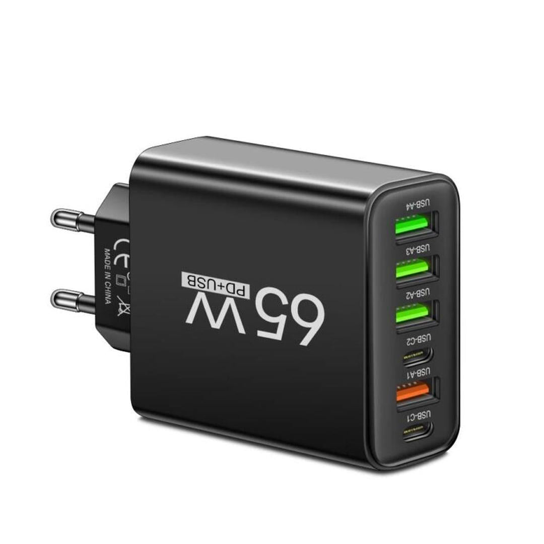Ładowarka 65W 6-w-1 Powermax wieloportowa – widok produktu 9 | Ionotix